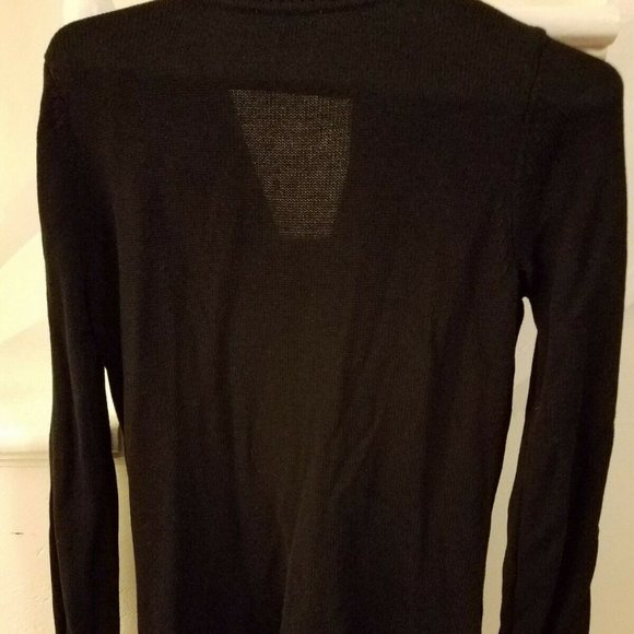 Isaac Mizrahi Live! Essentials Cardigan, black S - Picture 3 of 11